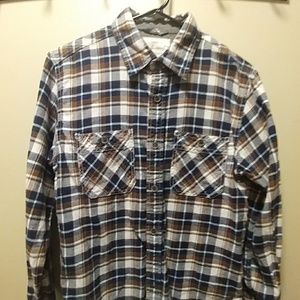 Plaid flannel shirt